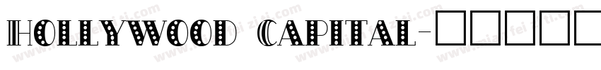 Hollywood Capital字体转换